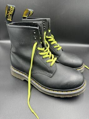 Dr. Martens 1460 Black Smooth Leather Boots Women’s US 8 EU 39 UK 6